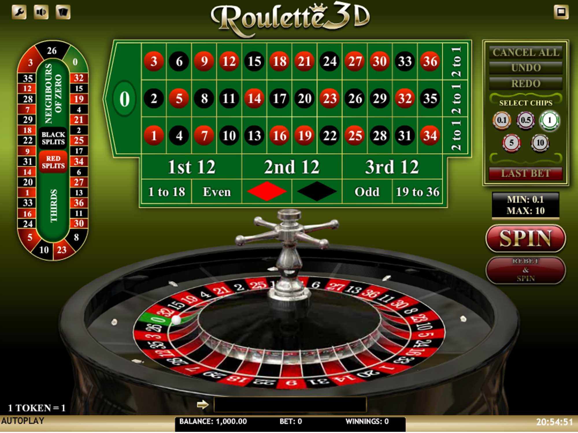 Quay Số Thần Tốc - Trải Nghiệm Roulette 3D Đỉnh Cao Chưa Từng Có